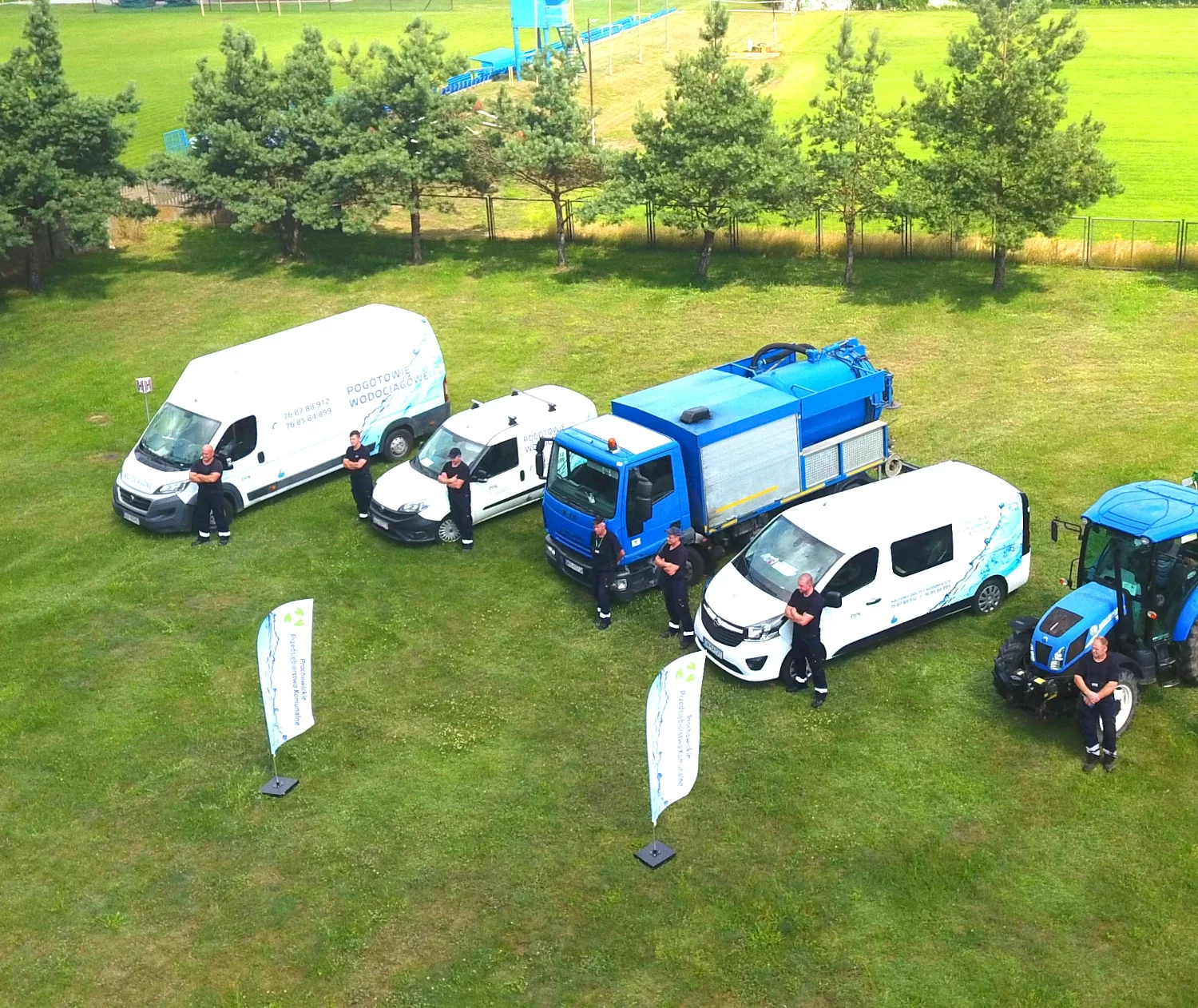 Pobór, uzdatnianie i dostarczanie wody dla mieszkańców gminy